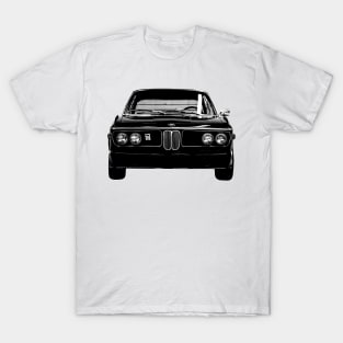 BMW 3.0CSL (1972–1975)  Cars Form Black Design T-Shirt